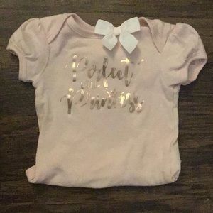 Gerber Organic newborn onesie